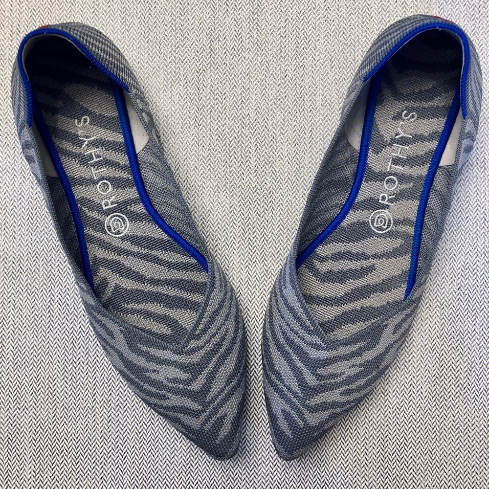 Retired Rothy's Zebra Points - 10.5